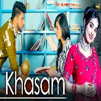 Khasam Ajay Dhankhar Ft Namra Qadir New Haryanvi Song 2022 By Uk Haryanvi,Renuka Panwar Poster